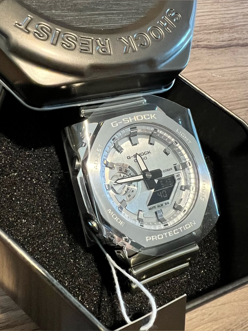 Casio G-Shock GM2100YM-8A Analog-Digital Watch (Metallic Silver) - Picture 4 of 4